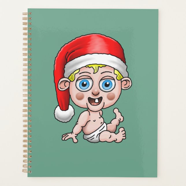 Frohe Weihnachten von Young Santa Planer (Vorderseite)