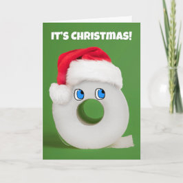 Frohe Weihnachten Vortrag Rolle der Toilettenpapie