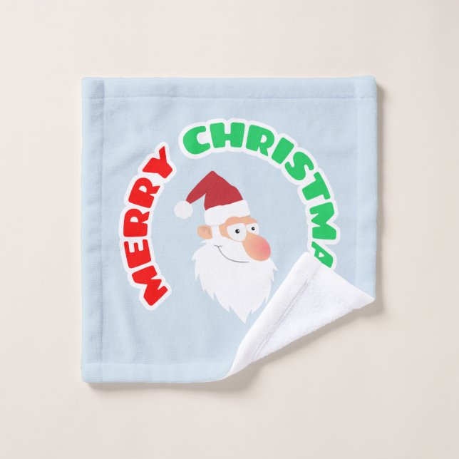 Frohe Weihnachten Waschlappen (Waschlappen)