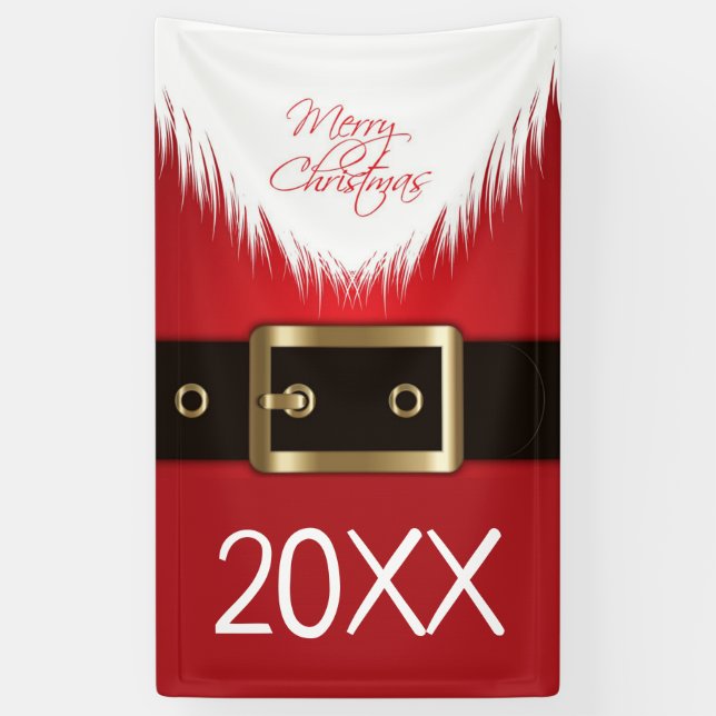 Frohe Weihnachten Weihnachten Anzug-Banner Banner (Vertikal)