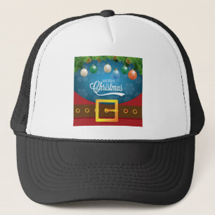 Frohe Weihnachten Weihnachten Anzug Truckerkappe