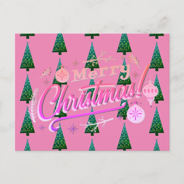 Frohe Weihnachten - Weihnachten Design anpassbar (Vorderseite)