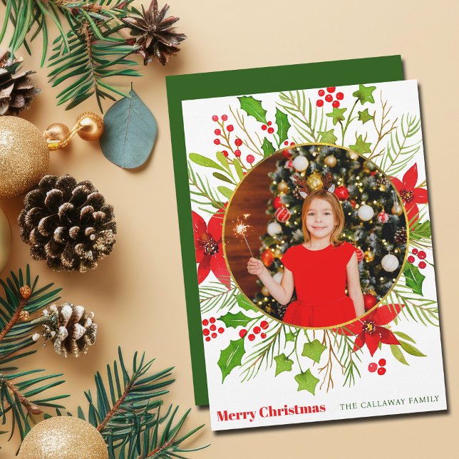 Frohe Weihnachten Weihnachten Feierliche Rote Poin (Von Creator hochgeladen)