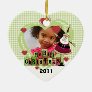 Frohe Weihnachten Weihnachten Foto Ornament