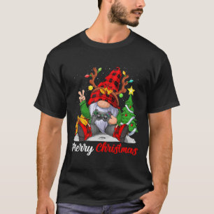 Frohe Weihnachten Weihnachten Gamer Gnome Video Ga T-Shirt