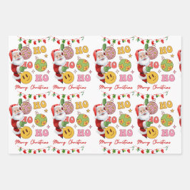 Frohe Weihnachten Weihnachten Geschenkpapier Set