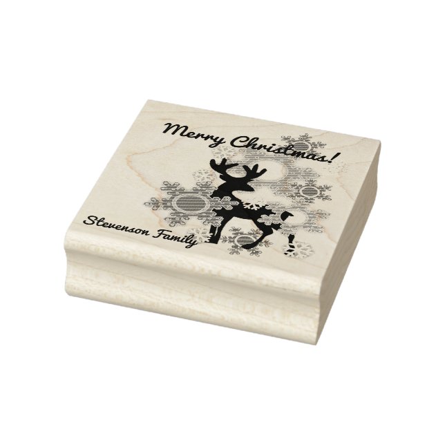Frohe Weihnachten, Weihnachten Gummistempel (Stempel)