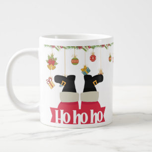 Frohe Weihnachten Weihnachten Ho Ho Espresso Cup Jumbo-Tasse