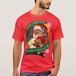 Frohe Weihnachten Weihnachten Lieben Cookies und M T-Shirt