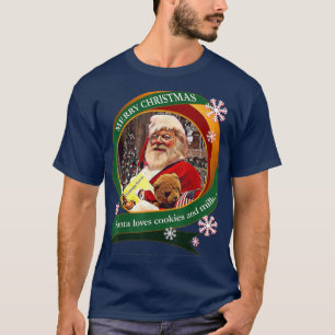 Frohe Weihnachten Weihnachten Lieben Cookies und M T-Shirt