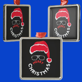 Frohe Weihnachten, Weihnachten Ornament Aus Metall