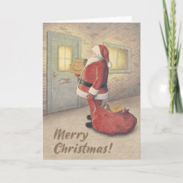 Frohe Weihnachten Weihnachten & Packages Blank Car Karte