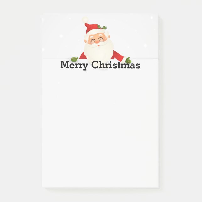 Frohe Weihnachten Weihnachten Post-it Klebezettel (Vorderseite)