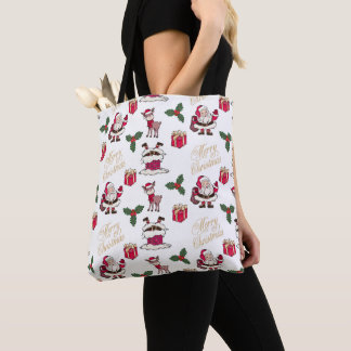 Frohe Weihnachten Weihnachten-Reindeer-Geschenke H Tasche