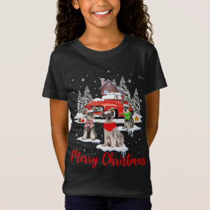 Frohe Weihnachten Weihnachten - Reindeer Schnauzer T-Shirt