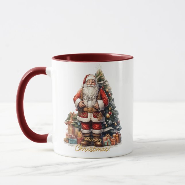 Frohe Weihnachten Weihnachten Tasse (Links)