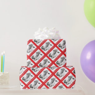Frohe Weihnachten Weihnachten und Pferd Geschenkpapier