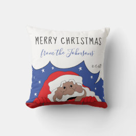 Frohe Weihnachten Weihnachten von ColorSays Kissen