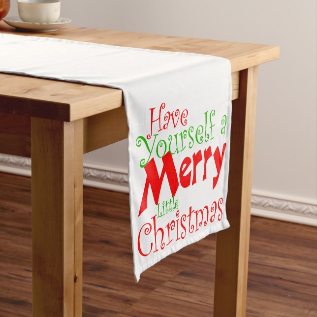 Frohe Weihnachten Weihnachten Weihnachten Tischler Kurzer Tischläufer (Beispiel)