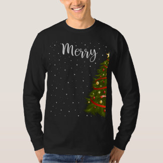 Frohe Weihnachten Weihnachten Weihnachten Tree Paa T-Shirt