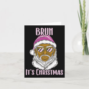 Frohe Weihnachten Weihnachten Weihnachtsmann für B Karte