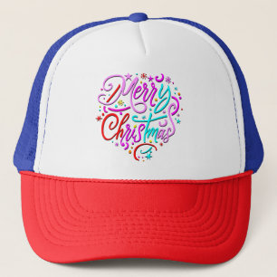 Frohe Weihnachten - Weihnachts-Designs T - Shirt Truckerkappe