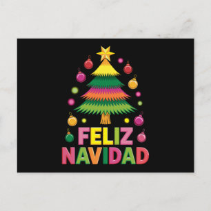 Frohe Weihnachten Weihnachtsbaum Spanische Feierta