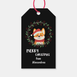 Frohe Weihnachten Weihnachtsjunge Custom Geschenkanhänger