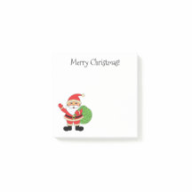 Frohe Weihnachten Weihnachtsmann 3 x 3