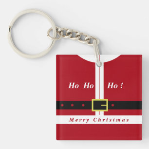 Frohe Weihnachten - Weihnachtsmann - Geschenke fü Schlüsselanhänger