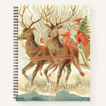 Frohe Weihnachten (Weihnachtsmann und sein Rentier
