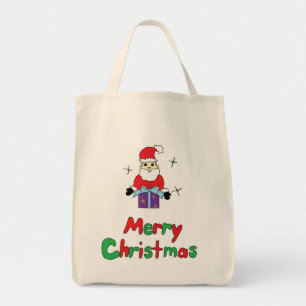 Frohe Weihnachten Weihnachtsmanns Tragetasche