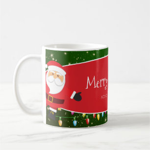 Frohe Weihnachten Weihnachtsname Kaffeebezeichnung Kaffeetasse