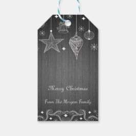 Frohe Weihnachten, Weihnachtsschmuck - Personalisi Geschenkanhänger