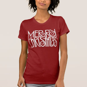 Frohe Weihnachten Weißer T - Shirt