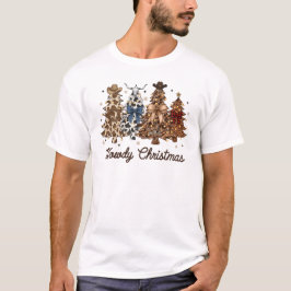 Frohe Weihnachten, Western-Weihnachten T-Shirt