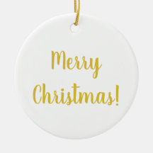 Frohe Weihnachten White Gold Typografie Festival