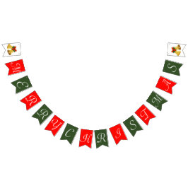 Frohe Weihnachten Wimpelkette