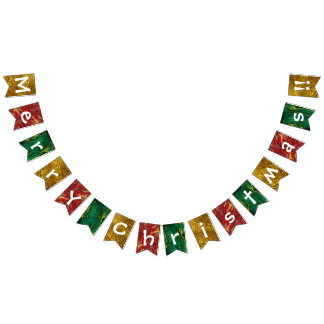 Frohe Weihnachten!! Wimpelkette