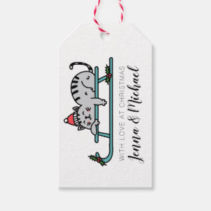 Frohe Weihnachten   Winterschnecke Geschenkanhänger
