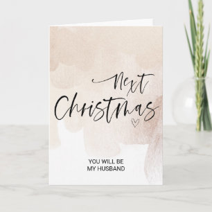 Frohe Weihnachten wünscht Geschenk für Boyfriend F Karte