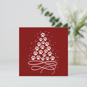 Frohe Weihnachten Xmas Hund Haustier Baum Winter H