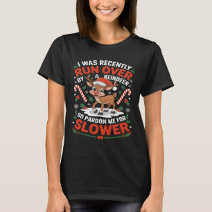 Frohe Weihnachten Xmas Ich Wurde Kürzlich Von Eine T-Shirt