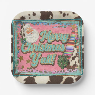 Frohe Weihnachten, Y’all Paper Tellers Pappteller