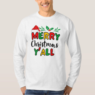 Frohe Weihnachten Y'all T - Shirt