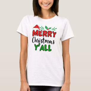 Frohe Weihnachten Y'all T-Shirt