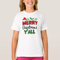 Frohe Weihnachten Y'all T - Shirt
