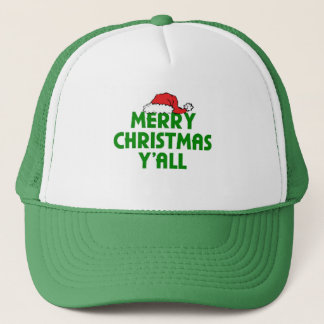 Frohe Weihnachten Yall Truckerkappe