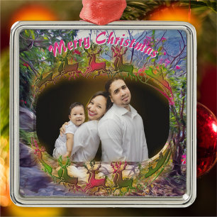 Frohe Weihnachten Yelapa Trail 821 Ornament Aus Metall