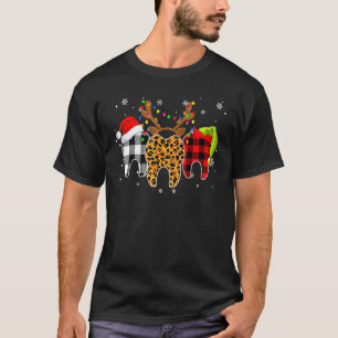 Frohe Weihnachten Zahn Kostüm Zahnarzthelferin Xma T-Shirt